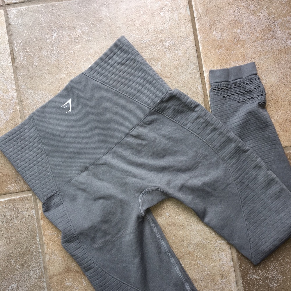 Gymshark grey seamless tights